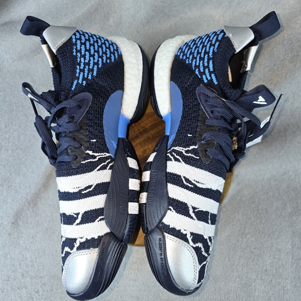 Adidas Trae Young 2 Supernatural Mens Basketball Shoes Blue ID2210 NEW Size 8 M - Picture 8 of 9